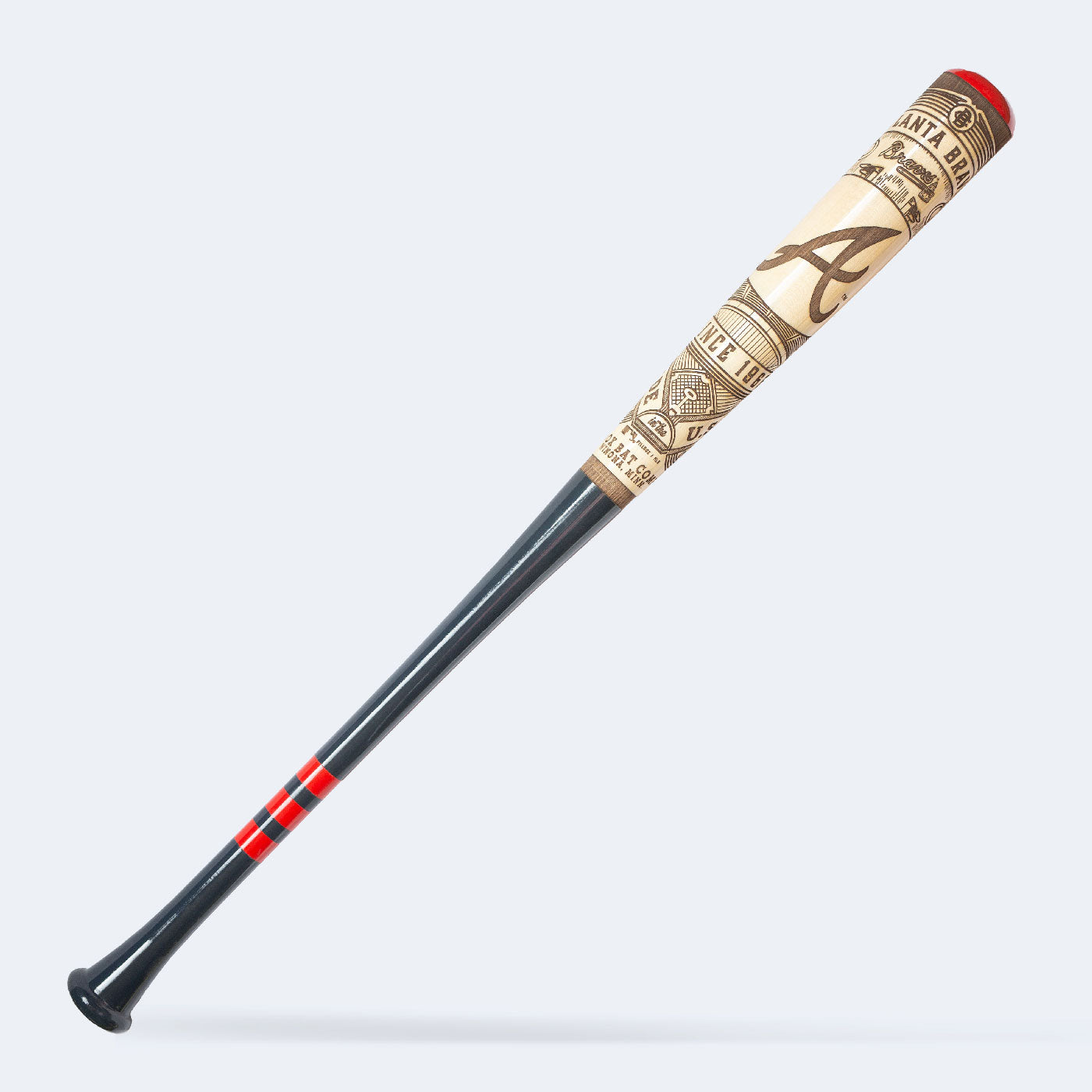 Atlanta Braves - Banner Series Art Bat (MLB) – Pillbox Bat Co.