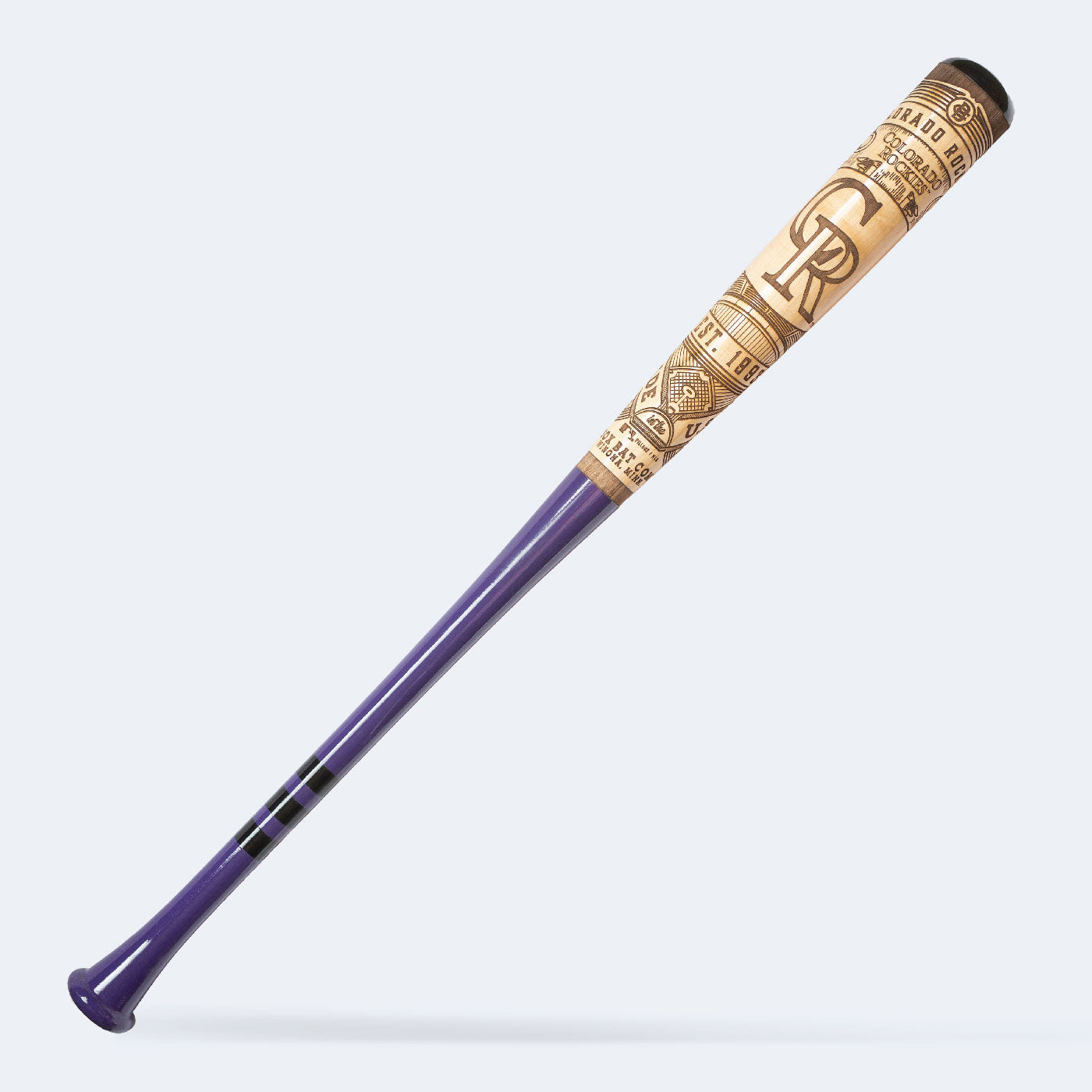 Colorado Rockies - Banner Series Art Bat (MLB)