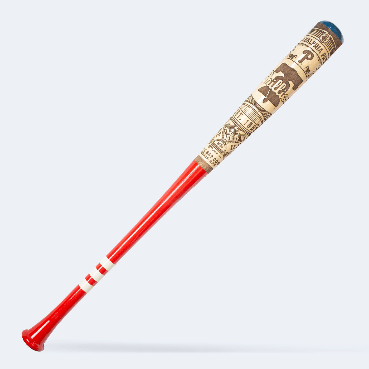 Philadelphia Phillies - Banner Series Art Bat (MLB) – Pillbox Bat Co.