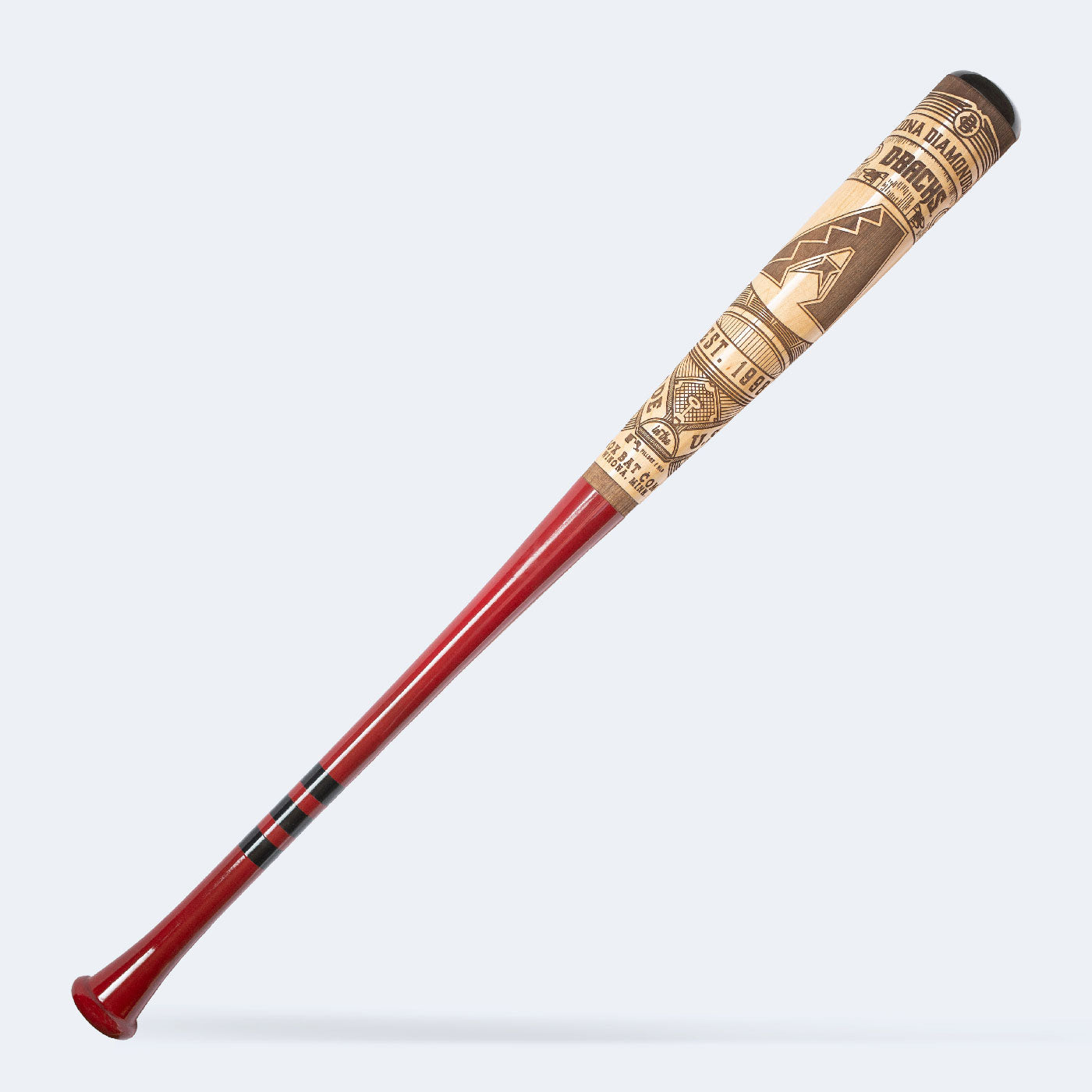 Arizona Diamondbacks - Banner Series Art Bat (MLB) – Pillbox Bat Co.