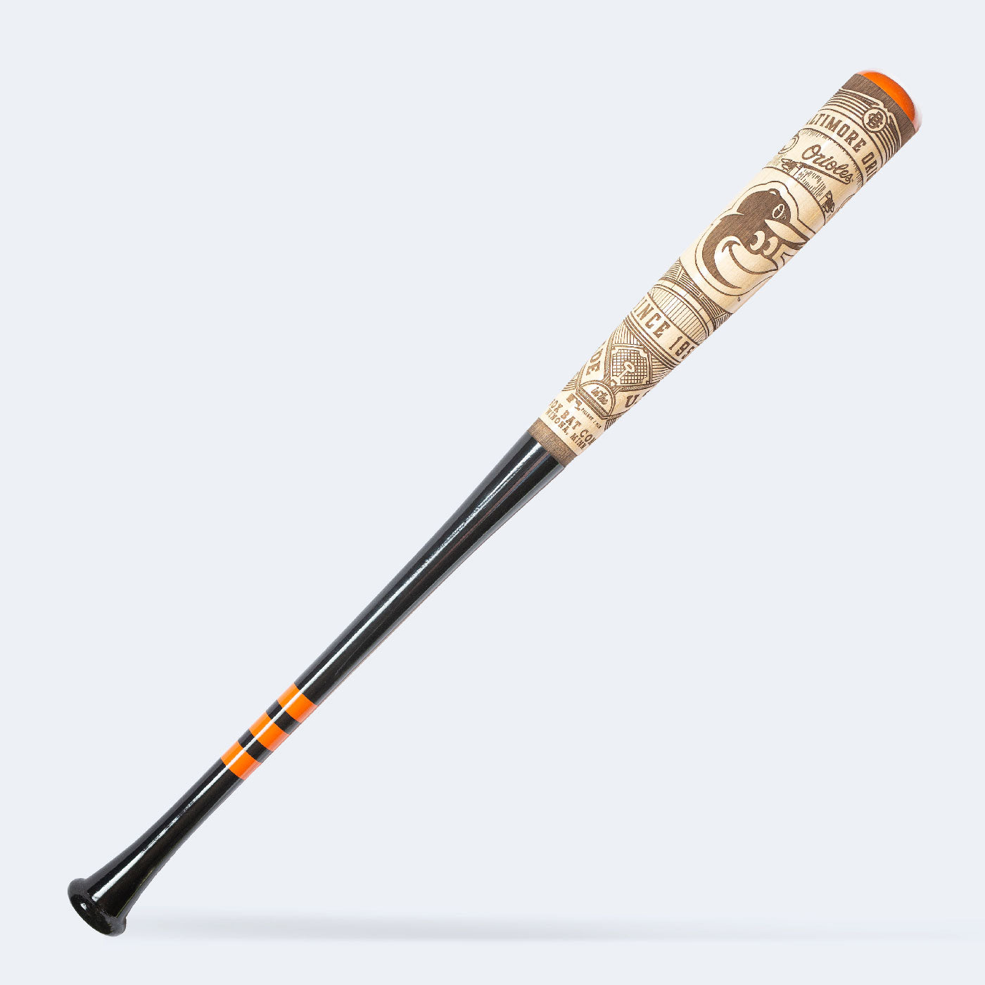 Baltimore Orioles - Banner Series Art Bat (MLB) – Pillbox Bat Co.