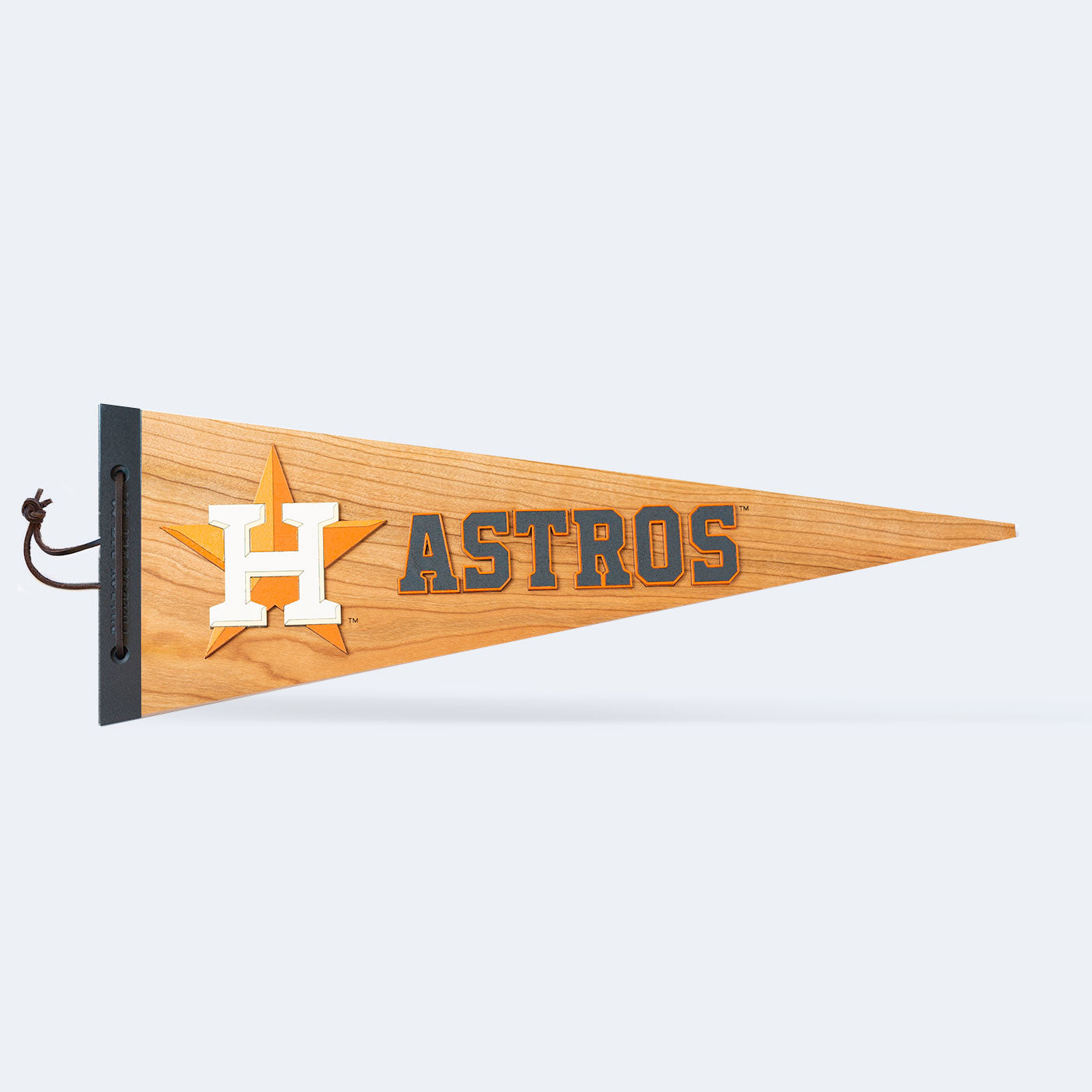 Houston Astros - MLB 3D Wood Pennant – Pillbox Bat Co.