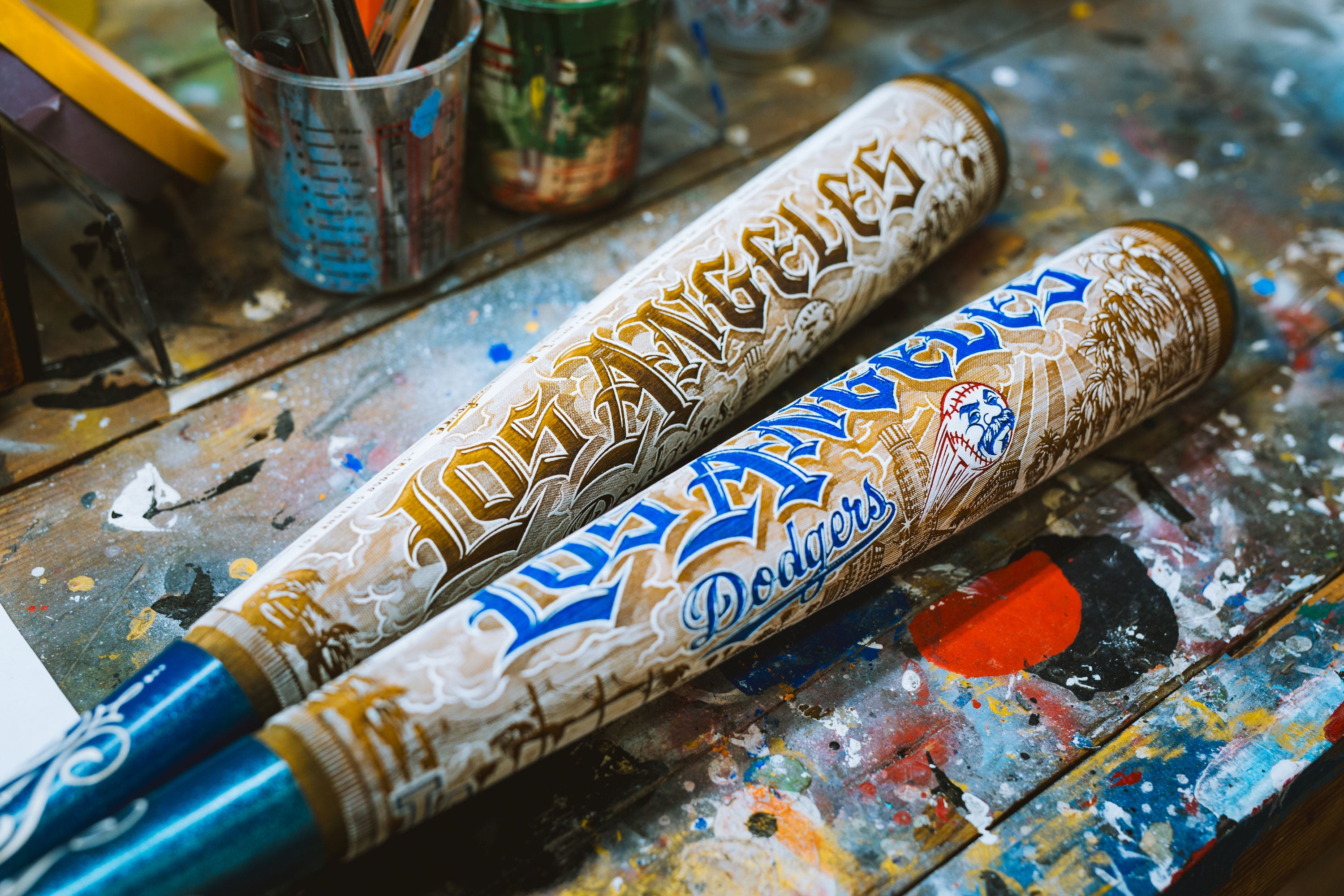 Mr. Cartoon - Dodgers Collection – Pillbox Bat Co.