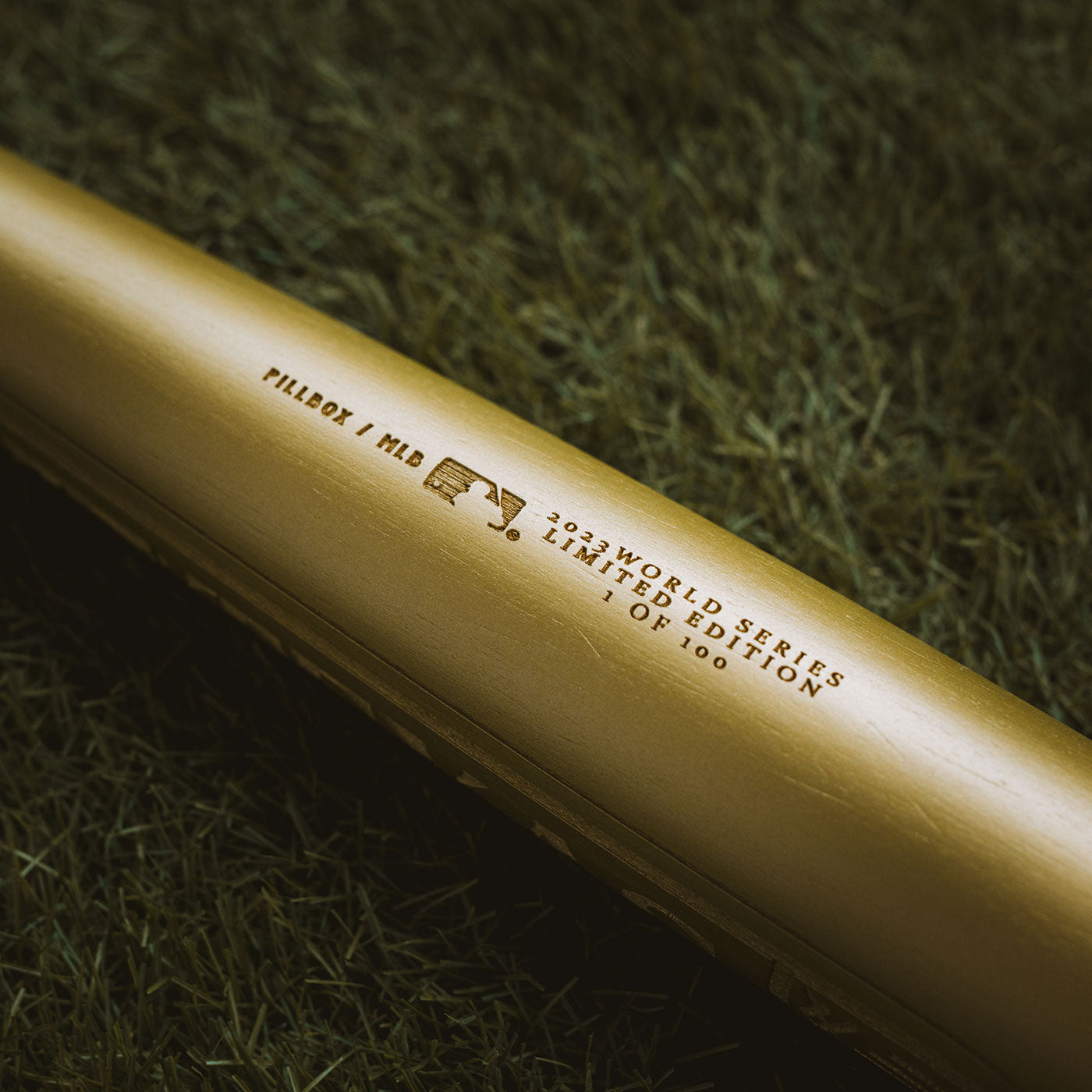 2023 World Series Champions GOLD EDITION - Texas Rangers - Art Bat (MLB)
