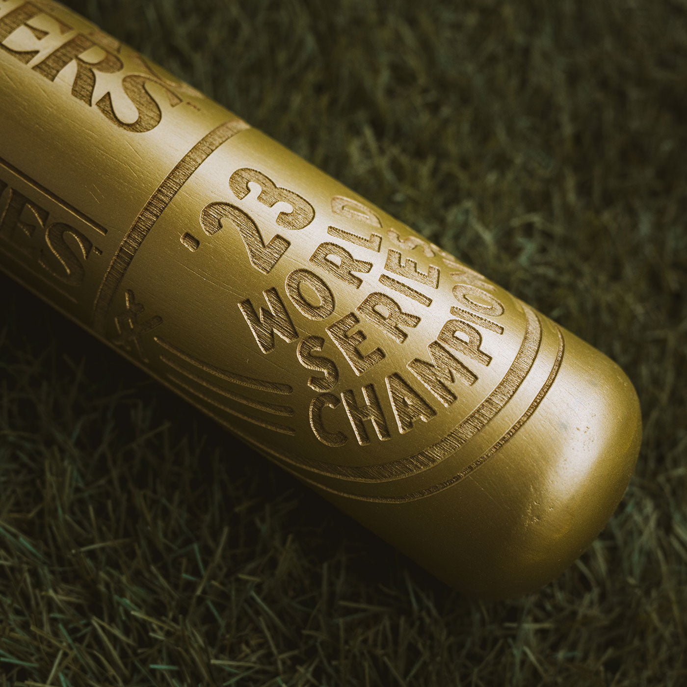 2023 World Series Champions GOLD EDITION - Texas Rangers - Art Bat (ML ...