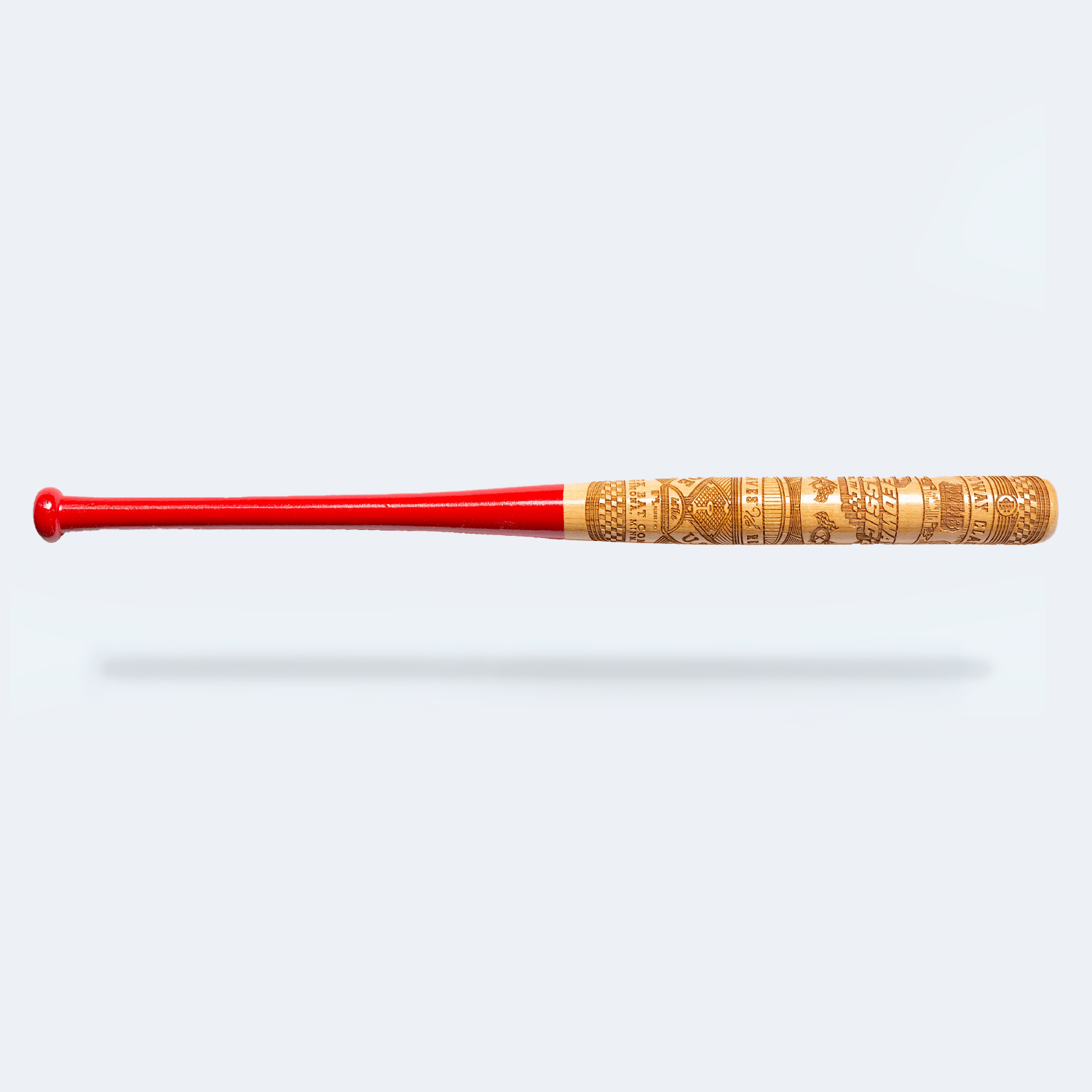 MLB 2025 Bristol Motor Speedway Mini Bat - Red Handle
