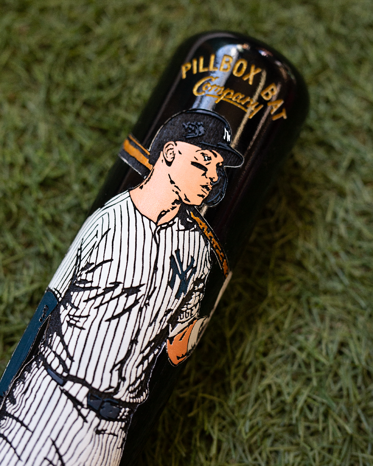 PREMIUM VERSION Aaron Judge - 2025 AL Batting Champ Art Bat (New York Yankees)