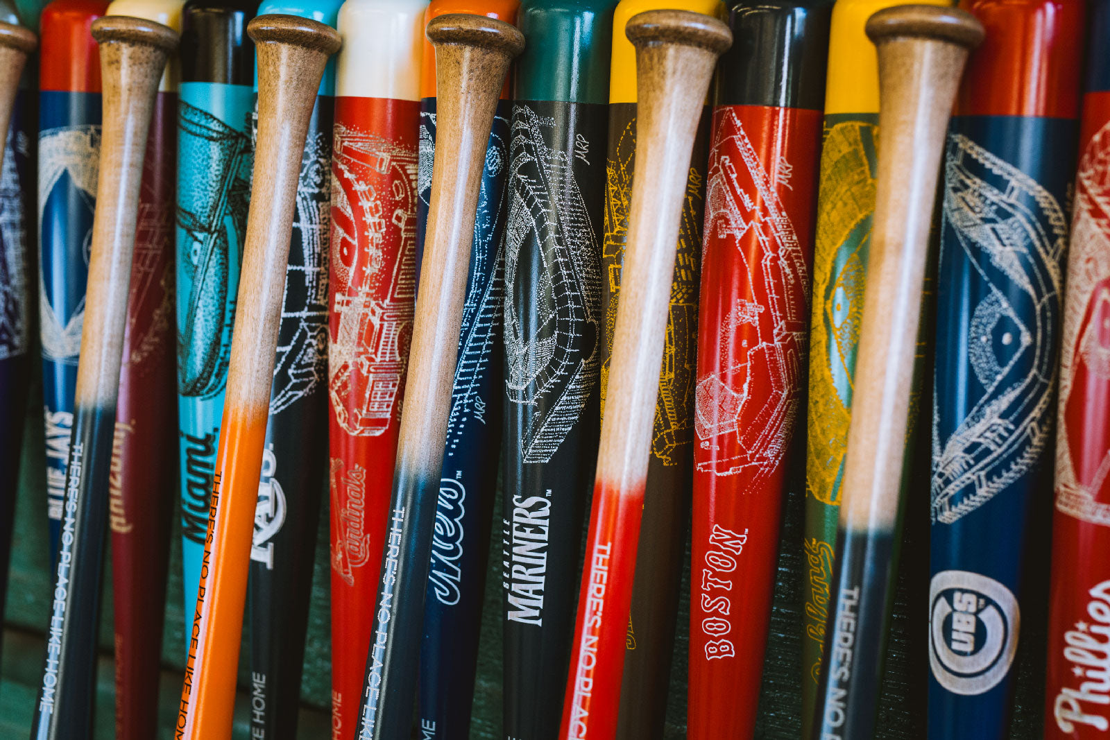 Seattle Mariners Ballpark Bat - Ballpark Series (MLB) – Pillbox Bat Co.