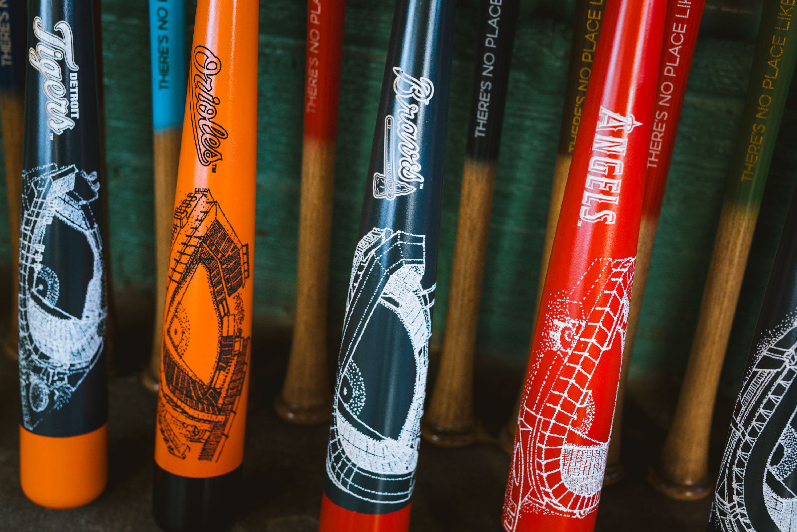 Atlanta Braves Ballpark Bat - Ballpark Series (MLB) – Pillbox Bat Co.