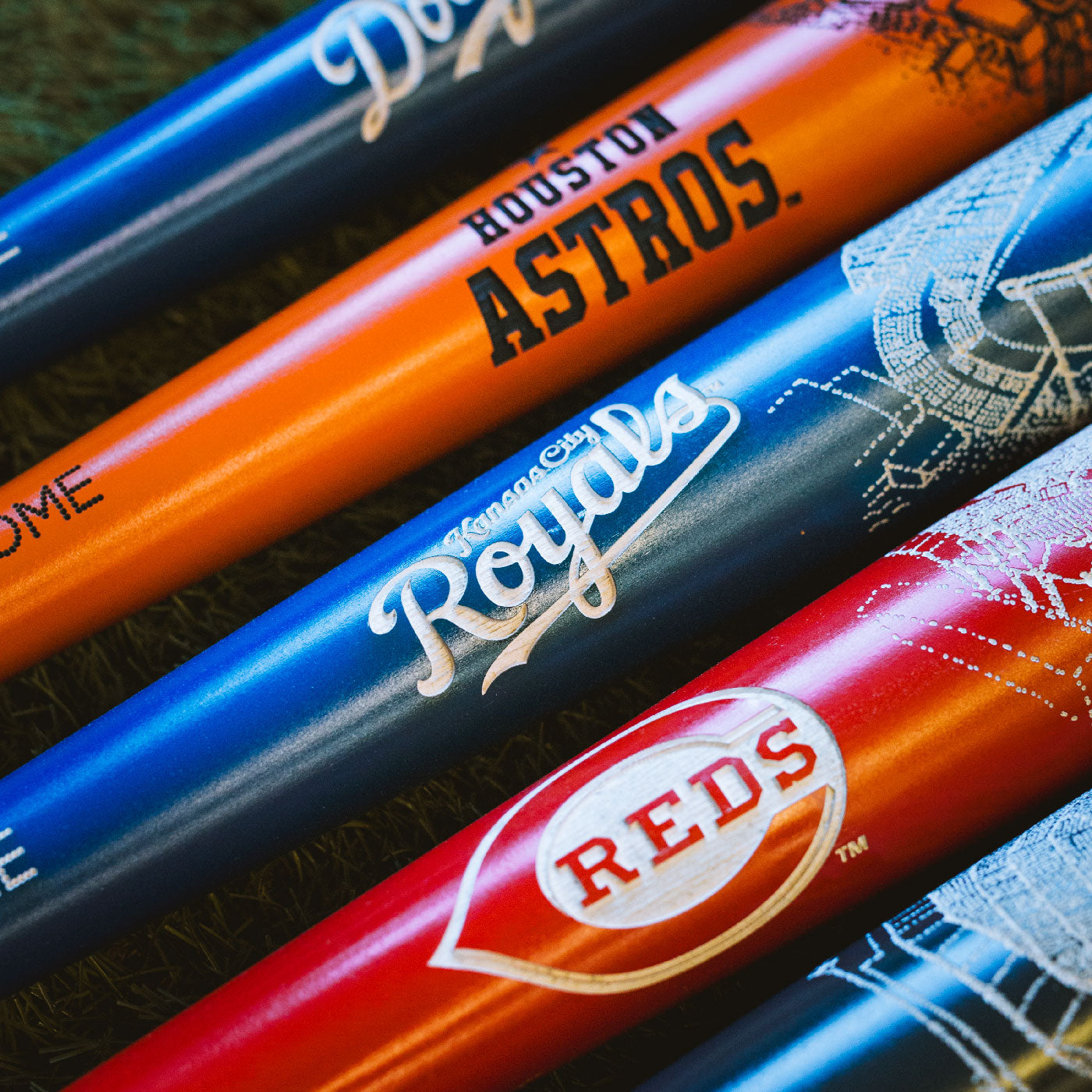 Kansas City Royals Ballpark Bat - Ballpark Series (MLB) – Pillbox Bat Co.