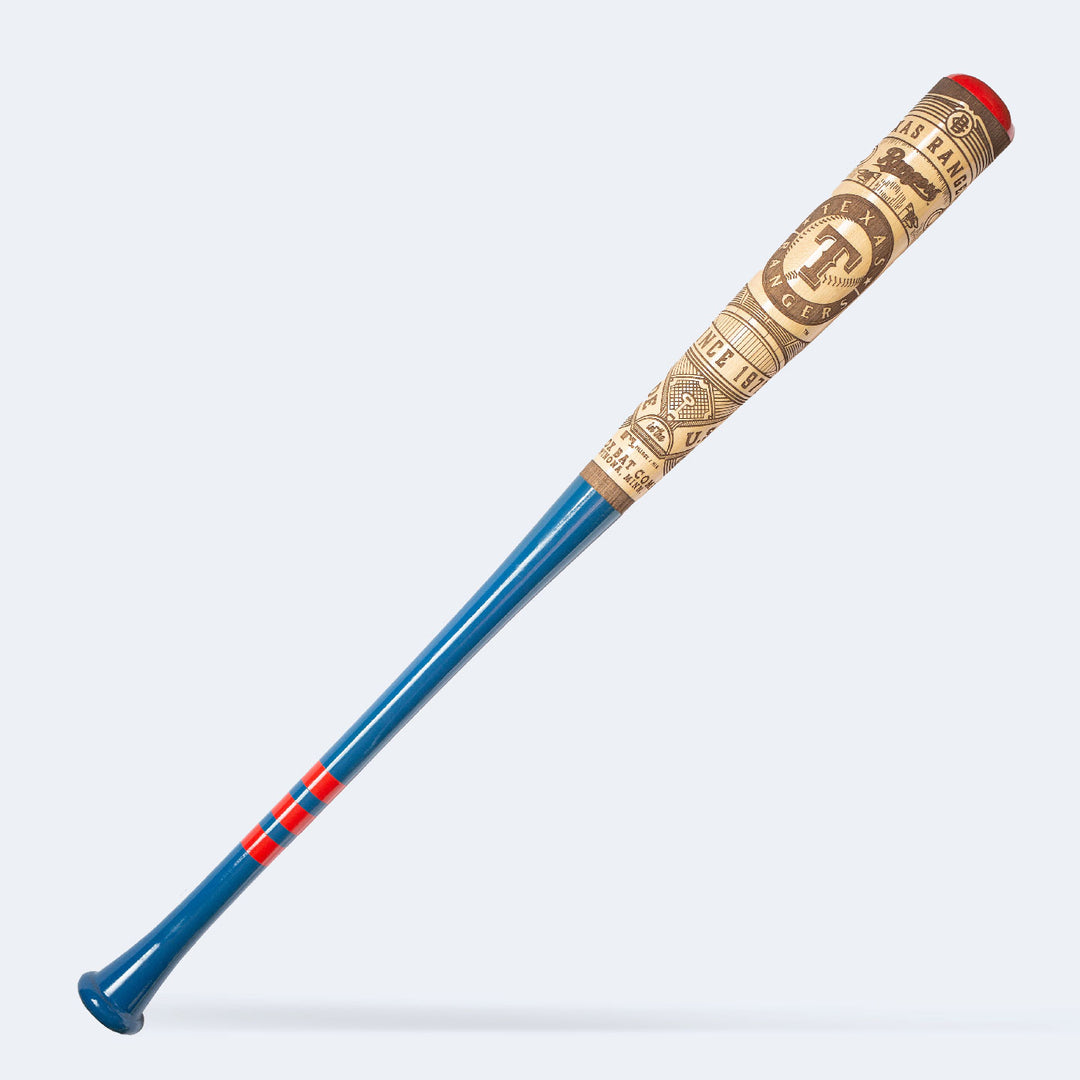 Texas Rangers - Banner Series Art Bat (MLB) – Pillbox Bat Co.