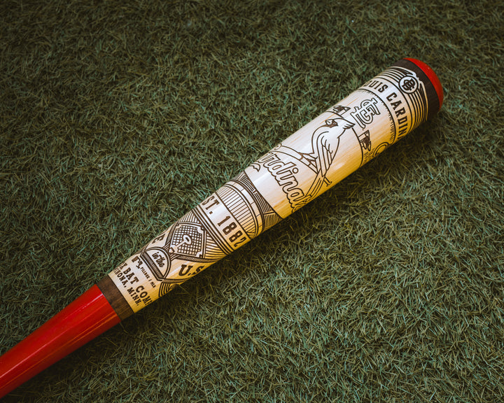 St. Louis Cardinals - Banner Series Art Bat (MLB) – Pillbox Bat Co.