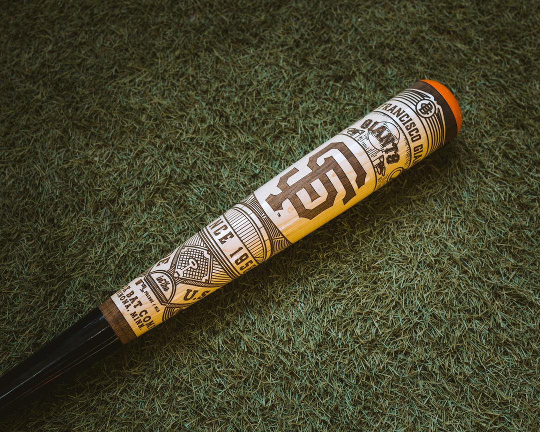 San Francisco Giants - Banner Series Art Bat (MLB) – Pillbox Bat Co.