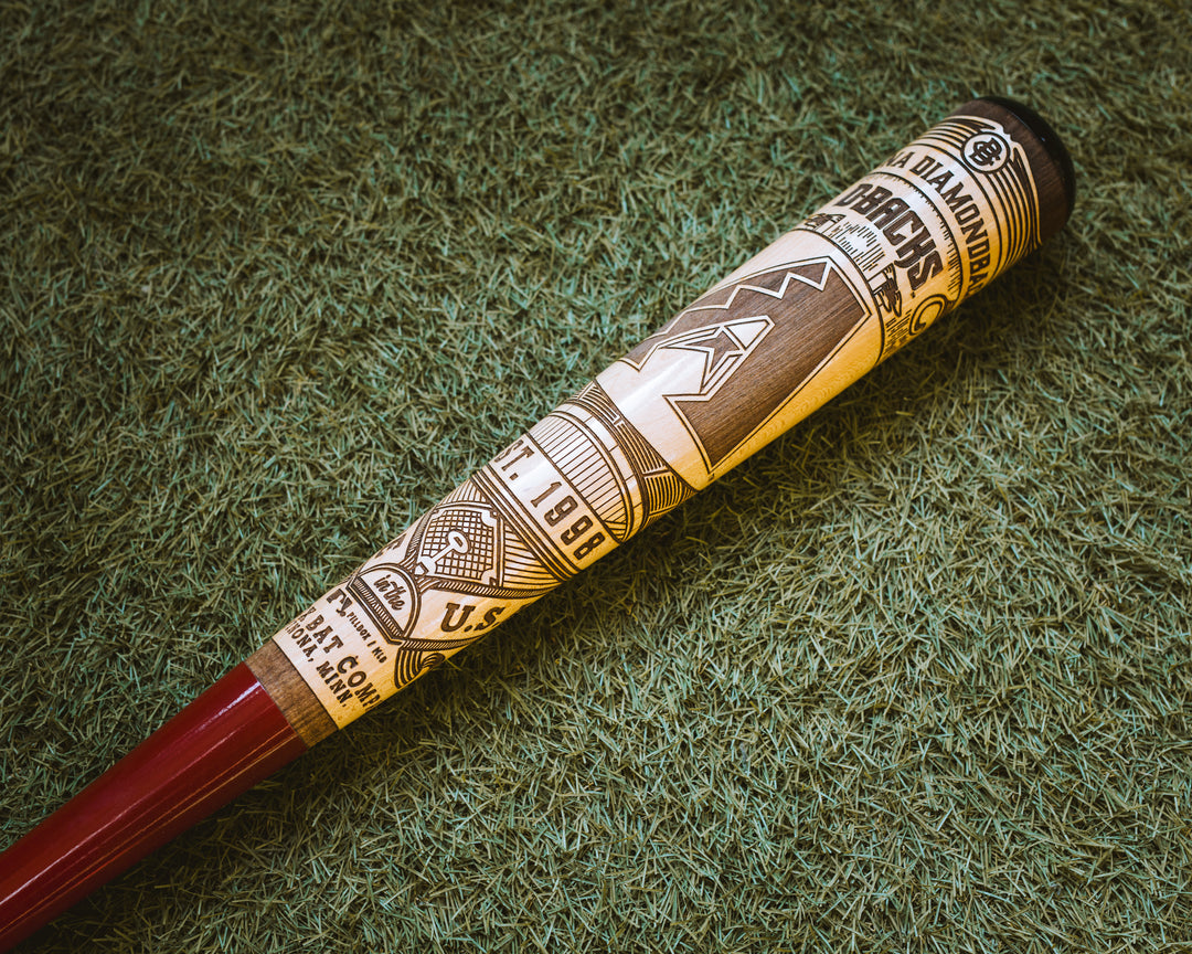 Arizona Diamondbacks - Banner Series Art Bat (MLB) – Pillbox Bat Co.