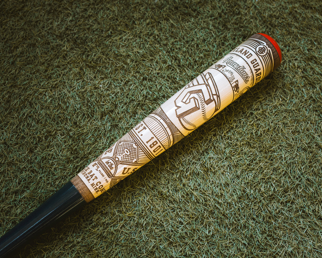 Cleveland Guardians - Banner Series Art Bat (MLB)
