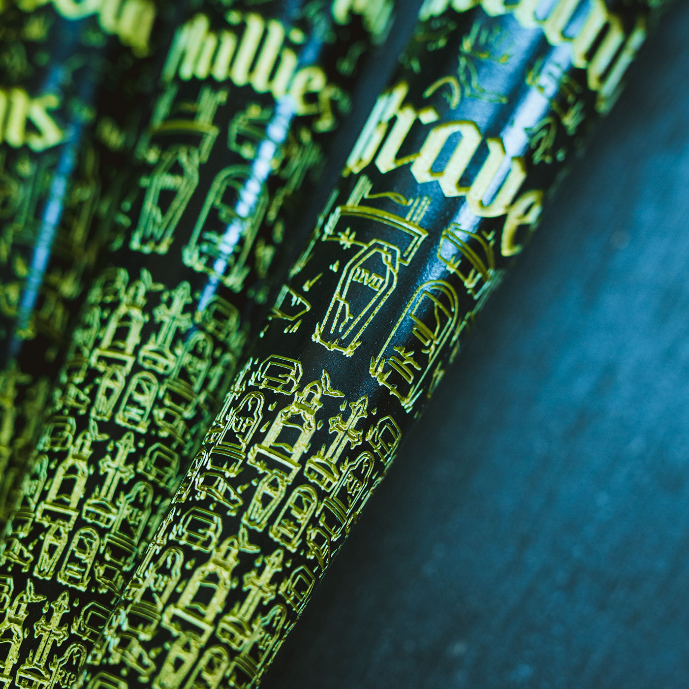 MLB Teams Zombie Art Bat - Molly Lyn Artist Series