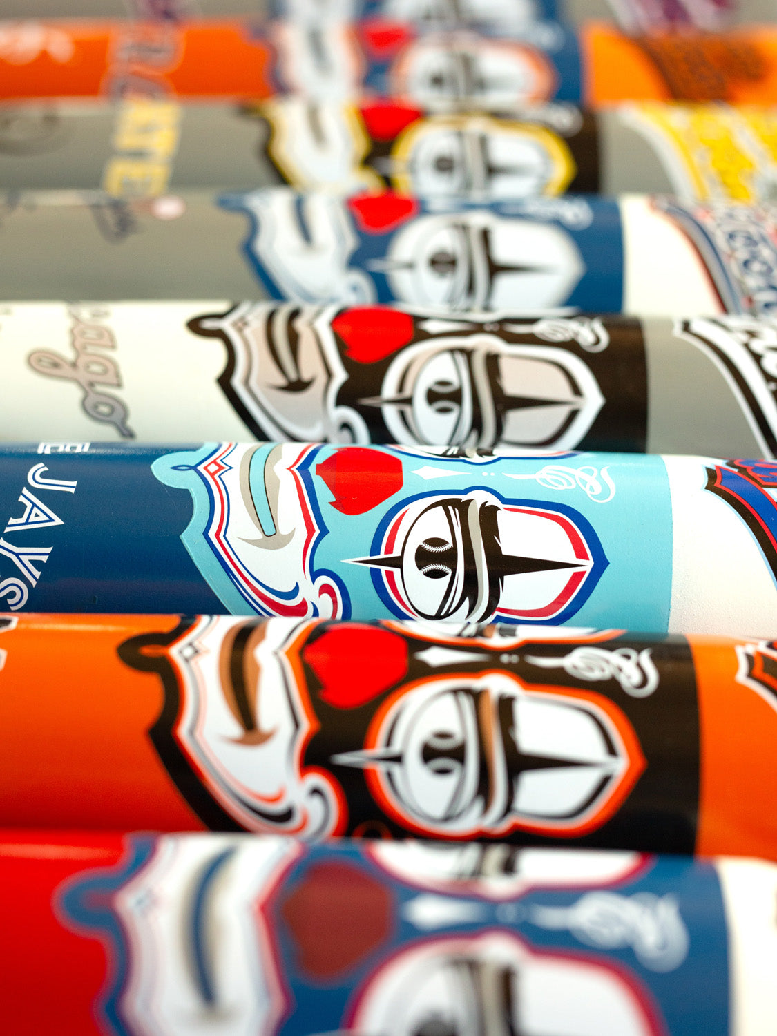 Mister Cartoon x Pillbox Mask Series Bat - Chicago White Sox (MLB)