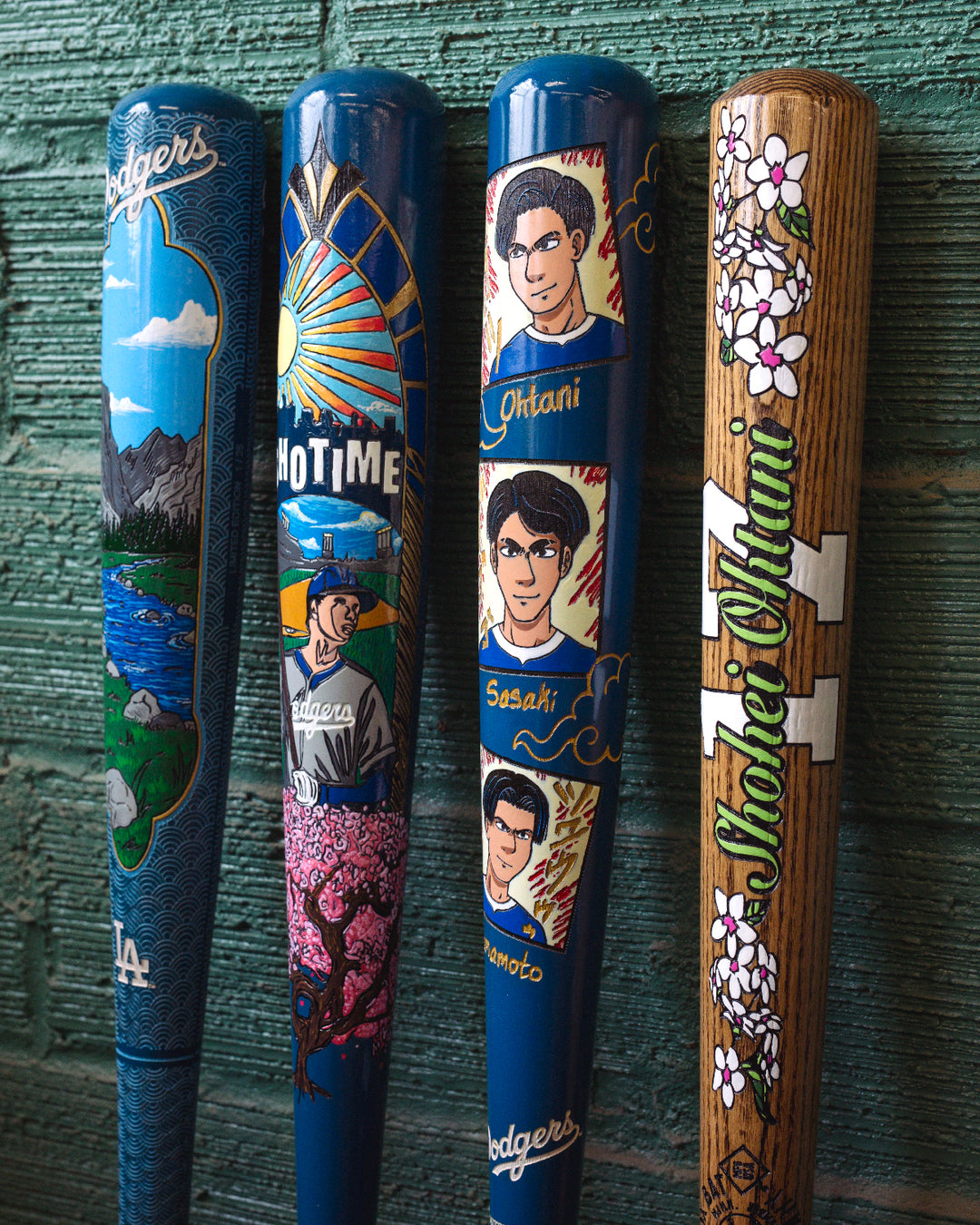 その他 SHOHEI OHTANI LA DODGERS MINI BAT Shotime