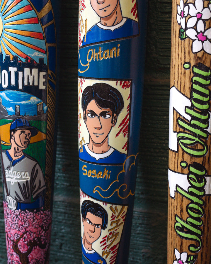 Ohtani, Yamamoto & Sasaki Manga Panels - Los Angeles Dodgers Art