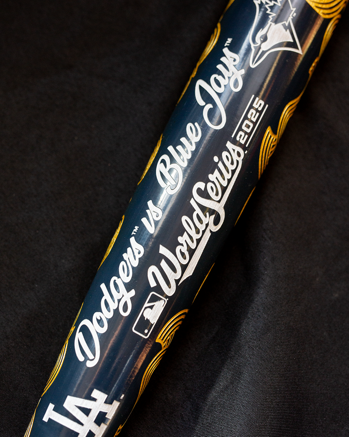 2025 World Series Match-up - Dodgers vs Blue Jays - Art Bat (MLB