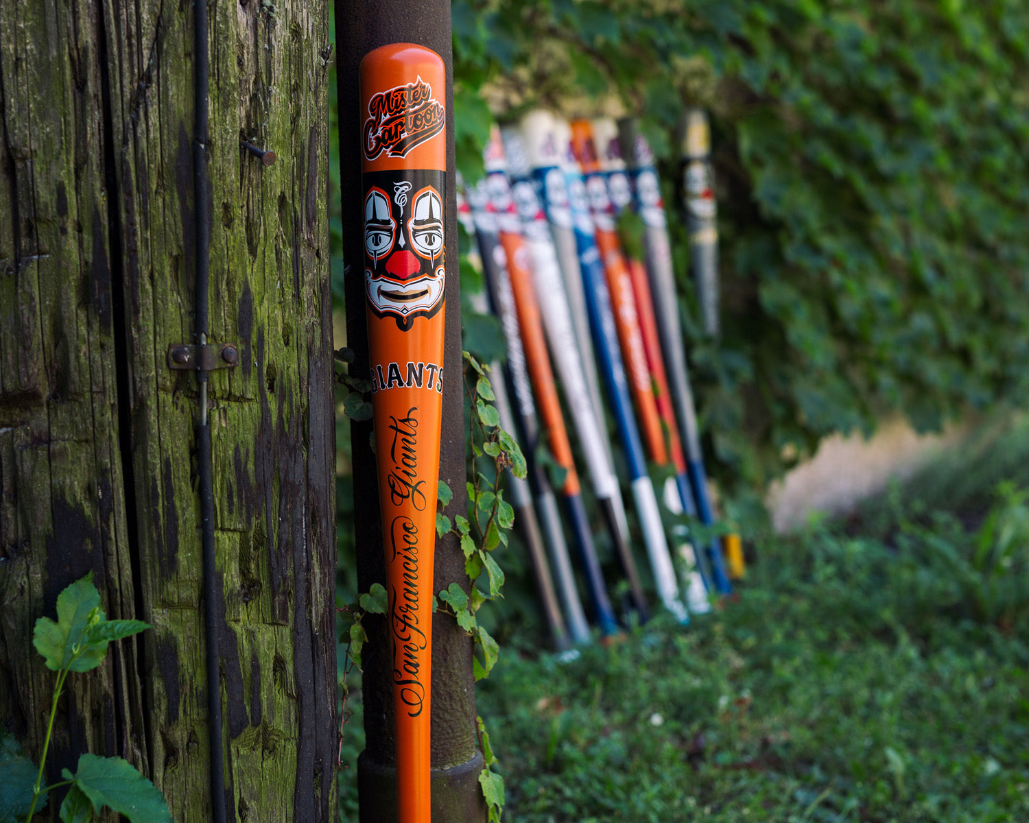 Mister Cartoon x Pillbox Mask Series Bat - San Francisco Giants (MLB)