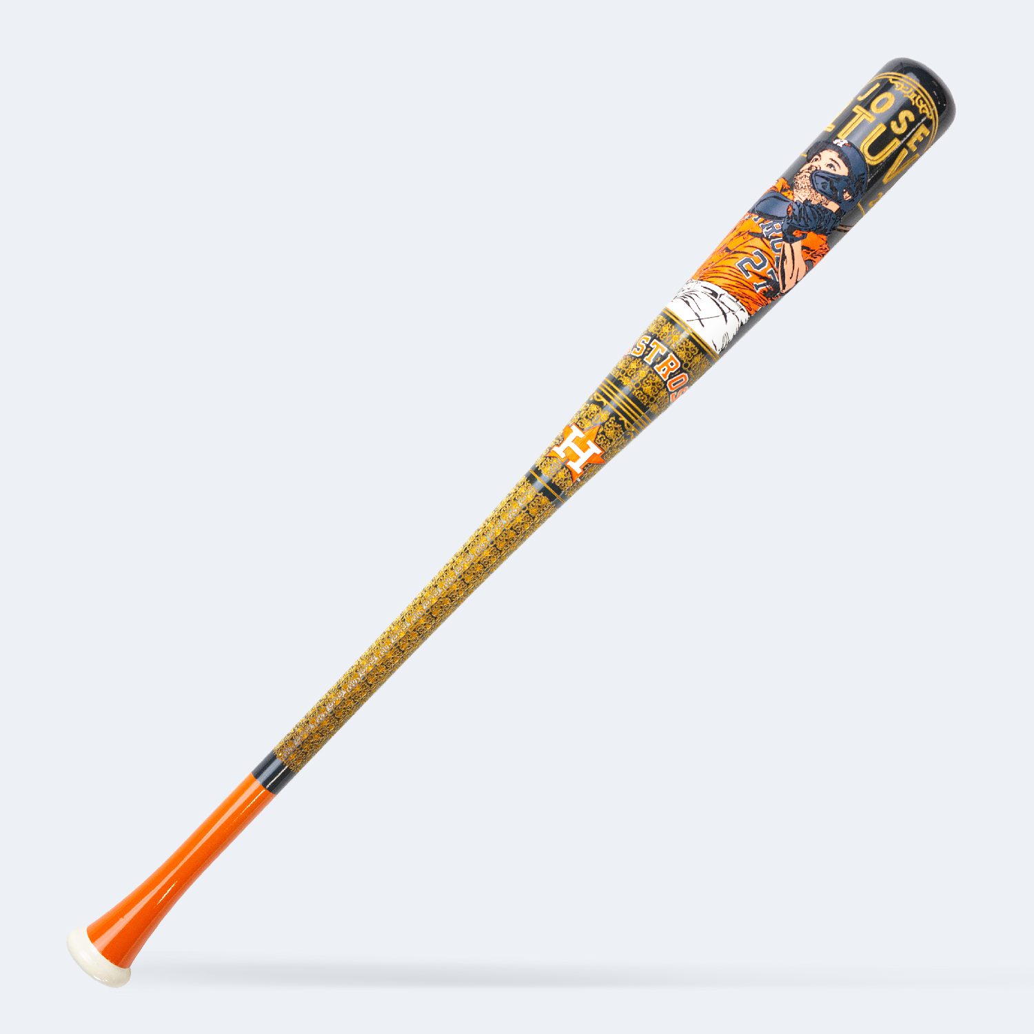 LIMITED EDITION ( 1 / 10 ) Jose Altuve - Houston Astros Art Bat (MLB)