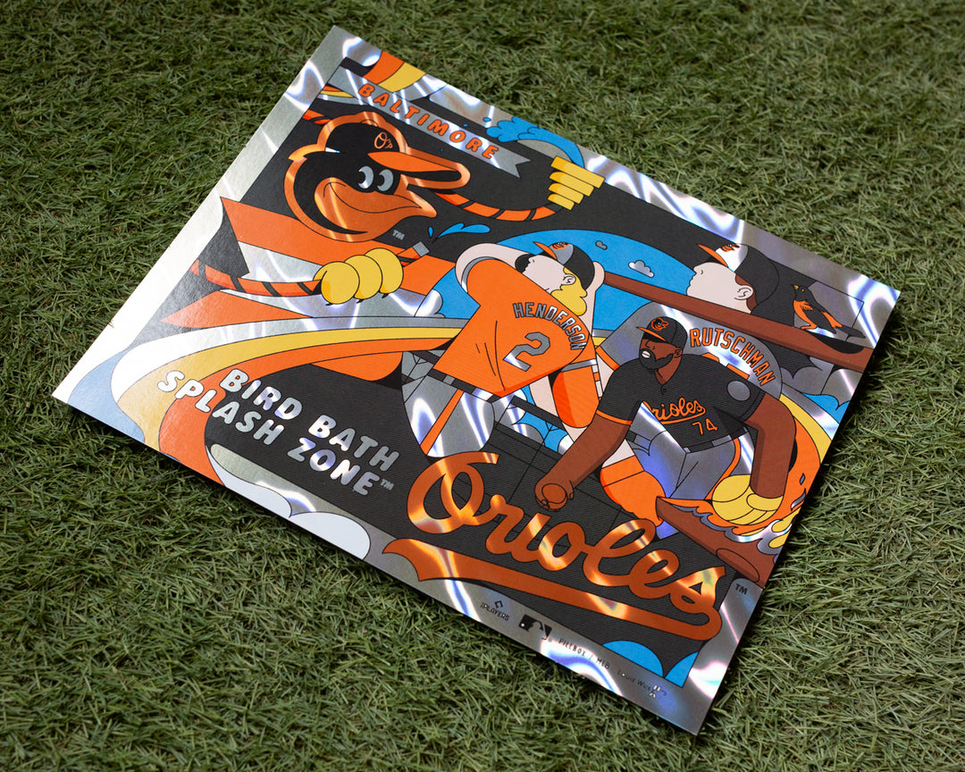 Limited Edition Holographic Screen Print - 