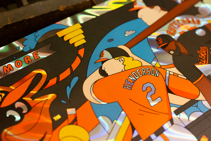 Limited Edition Holographic Screen Print - 