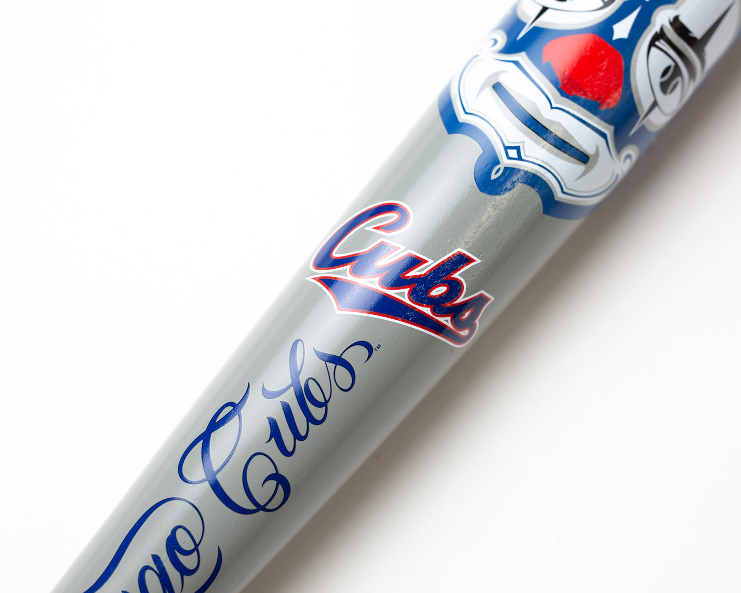 Mister Cartoon x Pillbox Mask Series Bat - Chicago Cubs (MLB)