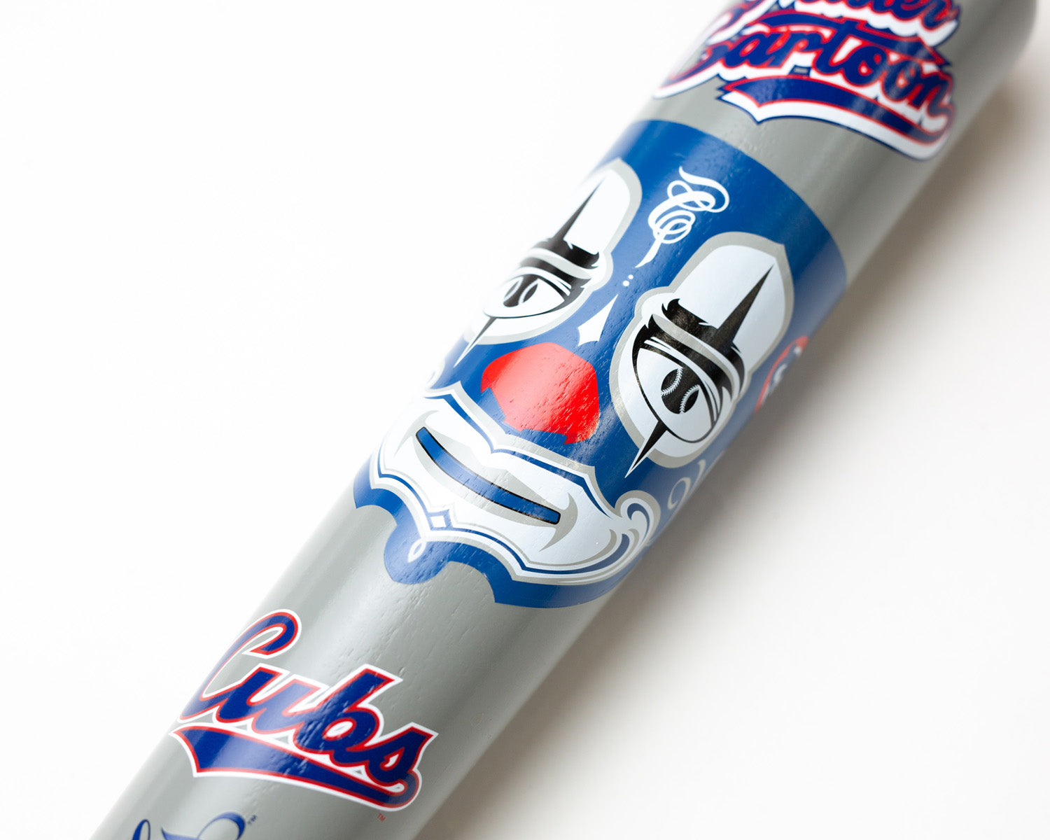 Mister Cartoon x Pillbox Mask Series Bat - Chicago Cubs (MLB)
