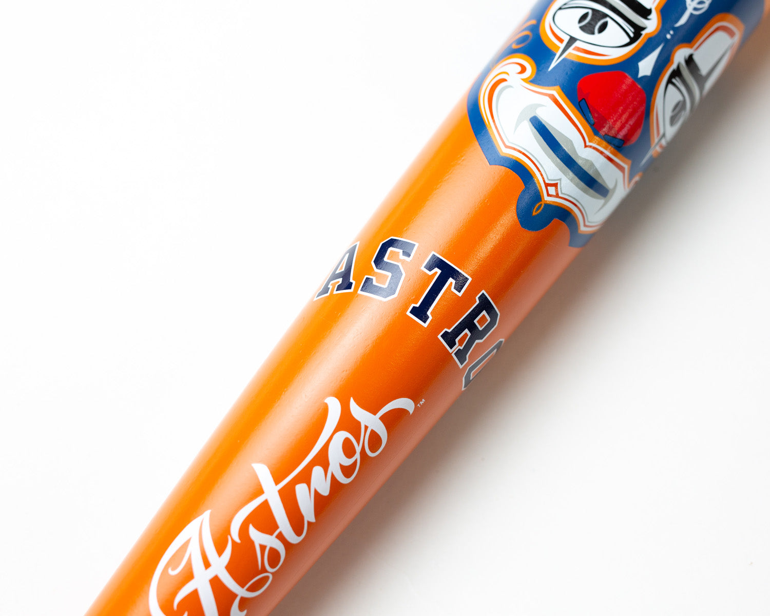 Mister Cartoon x Pillbox Mask Series Bat - Houston Astros (MLB)