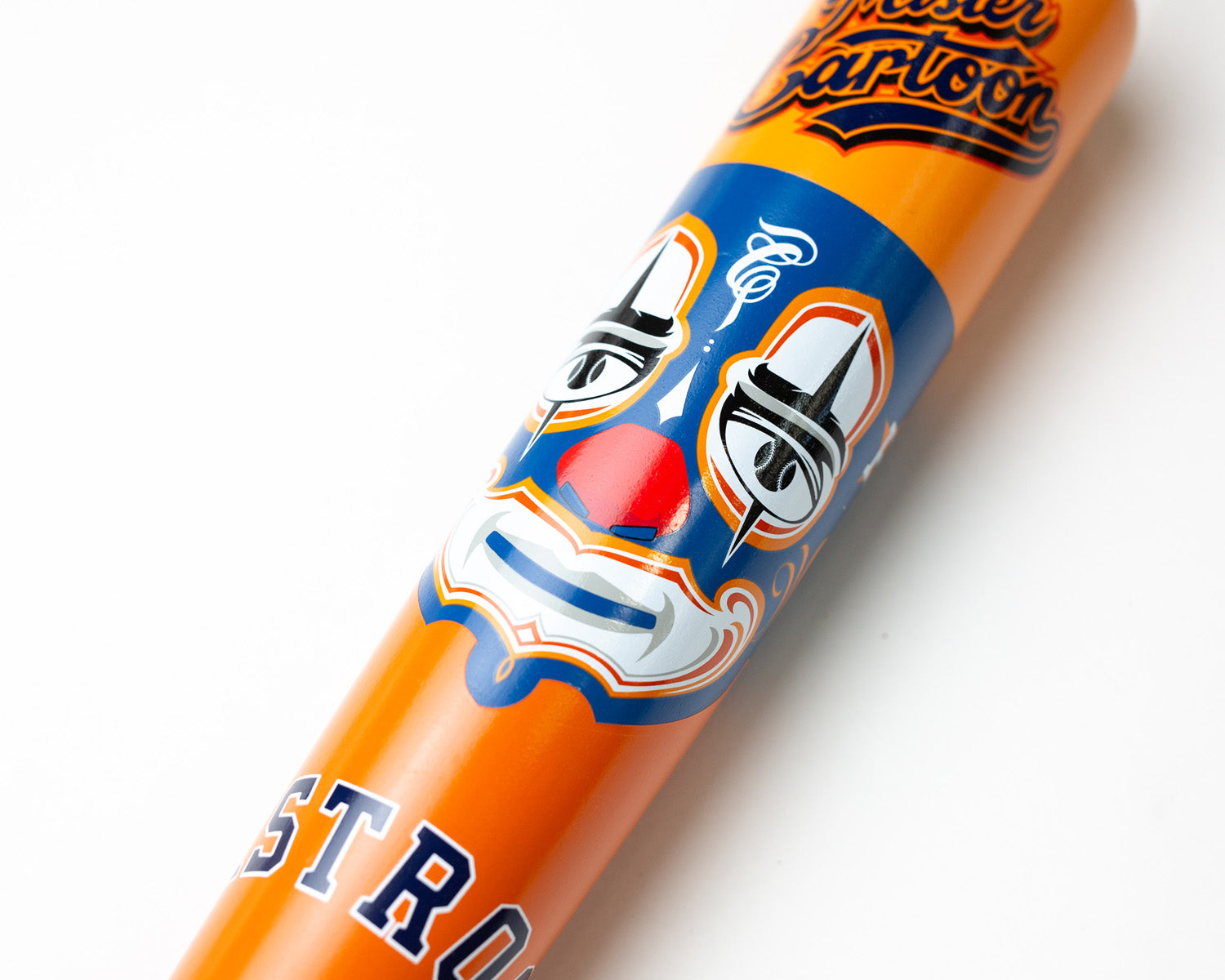 Mister Cartoon x Pillbox Mask Series Bat - Houston Astros (MLB)