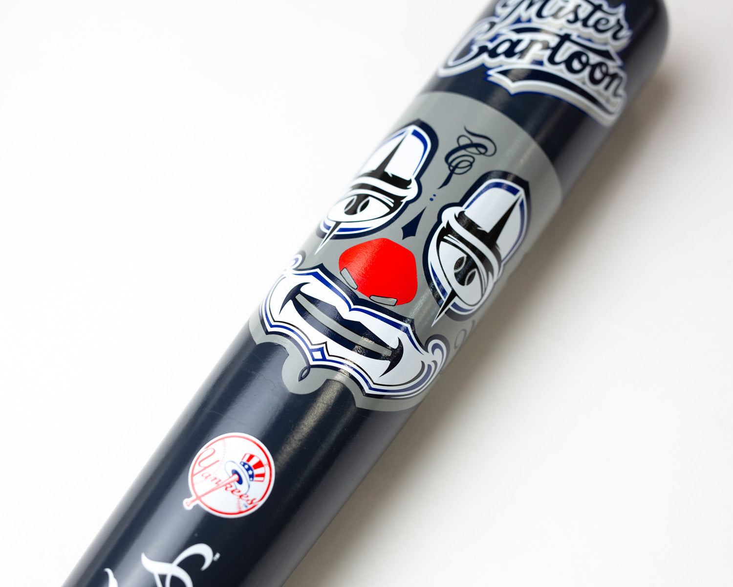 Mister Cartoon x Pillbox Mask Series Bat - New York Yankees (MLB)