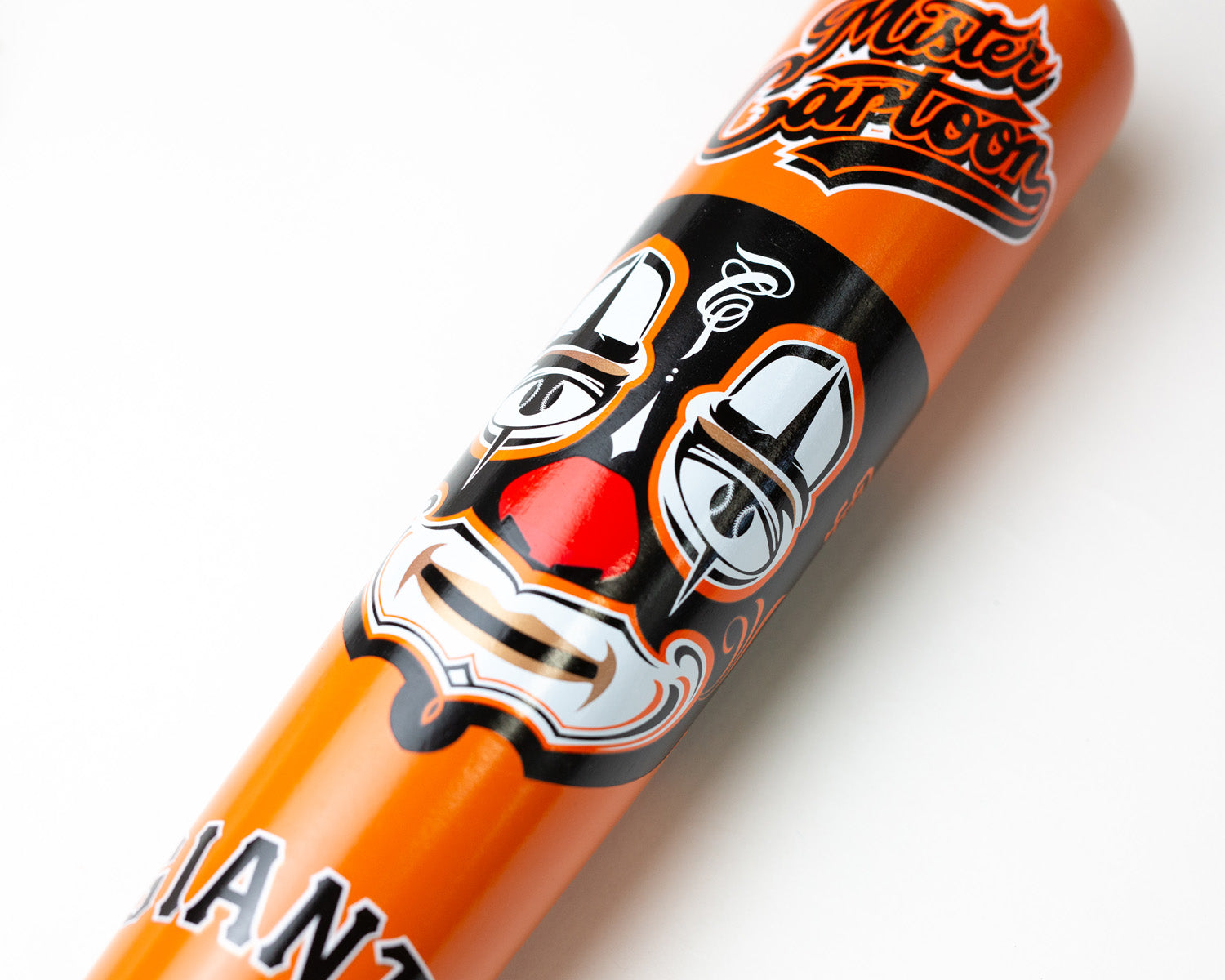 Mister Cartoon x Pillbox Mask Series Bat - San Francisco Giants (MLB)