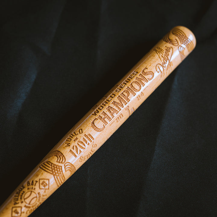 ワールドシリーズ　記念　ミニバット 大谷翔平】 ドジャース 2024年ワールドシリーズ優勝 記念ミニバット