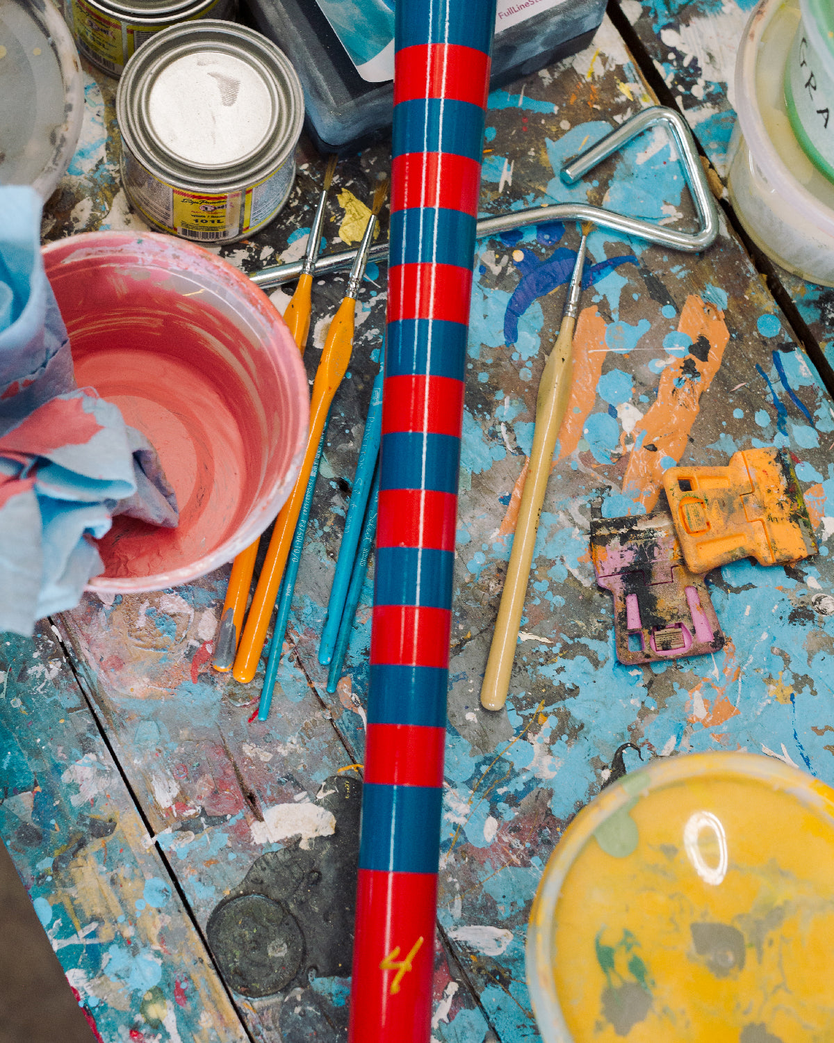 LIMITED EDITION Pete Crow Armstrong - 2026 Chicago Cubs Art Bat (MLB)