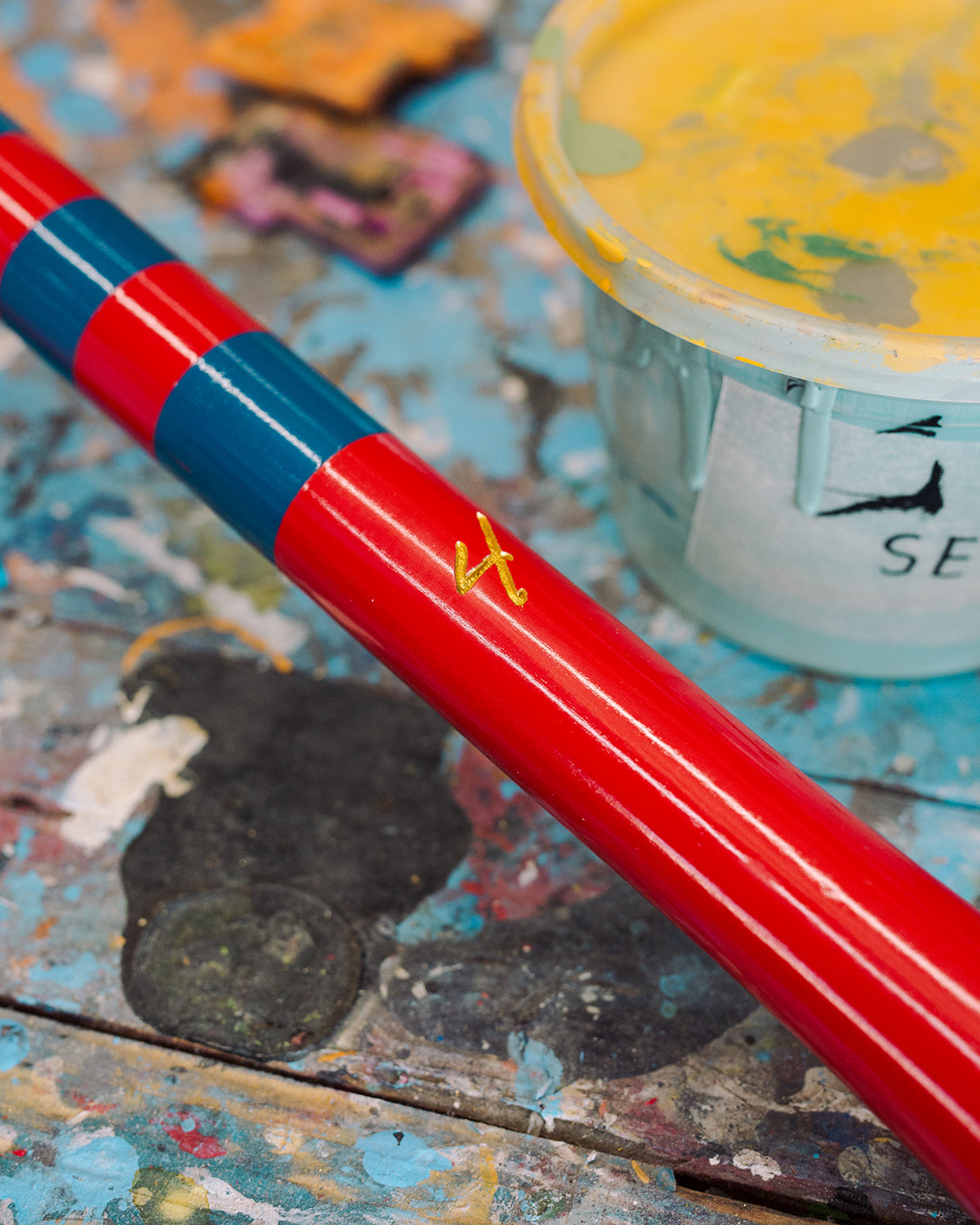 LIMITED EDITION Pete Crow Armstrong - 2026 Chicago Cubs Art Bat (MLB)