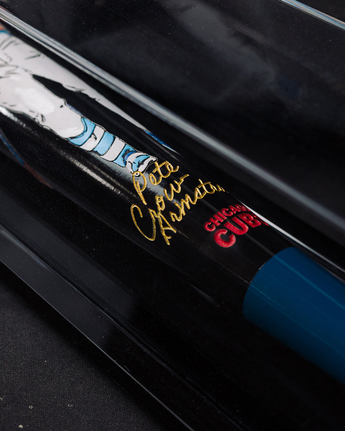 LIMITED EDITION Pete Crow Armstrong - 2026 Chicago Cubs Art Bat (MLB)