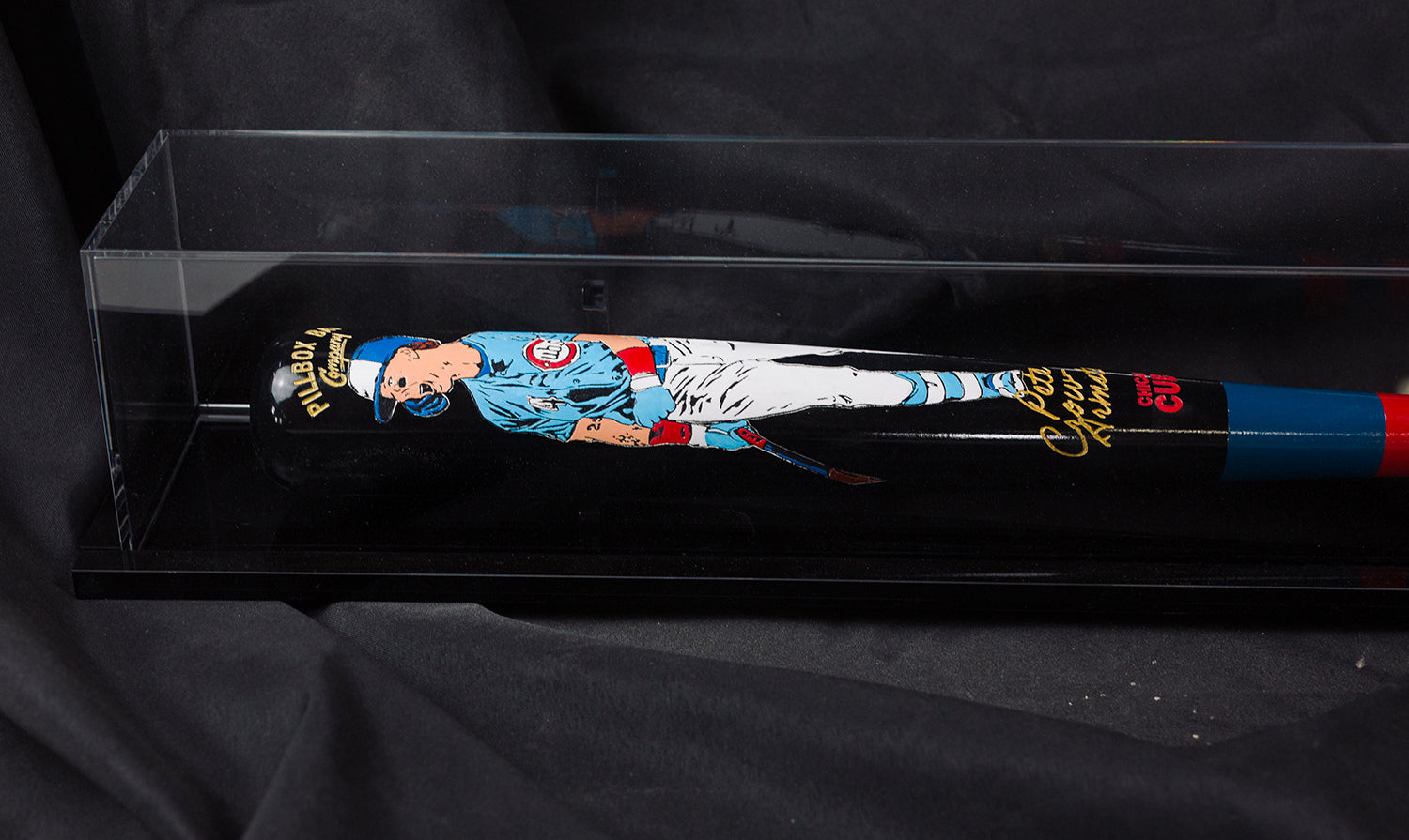 LIMITED EDITION Pete Crow Armstrong - 2026 Chicago Cubs Art Bat (MLB)