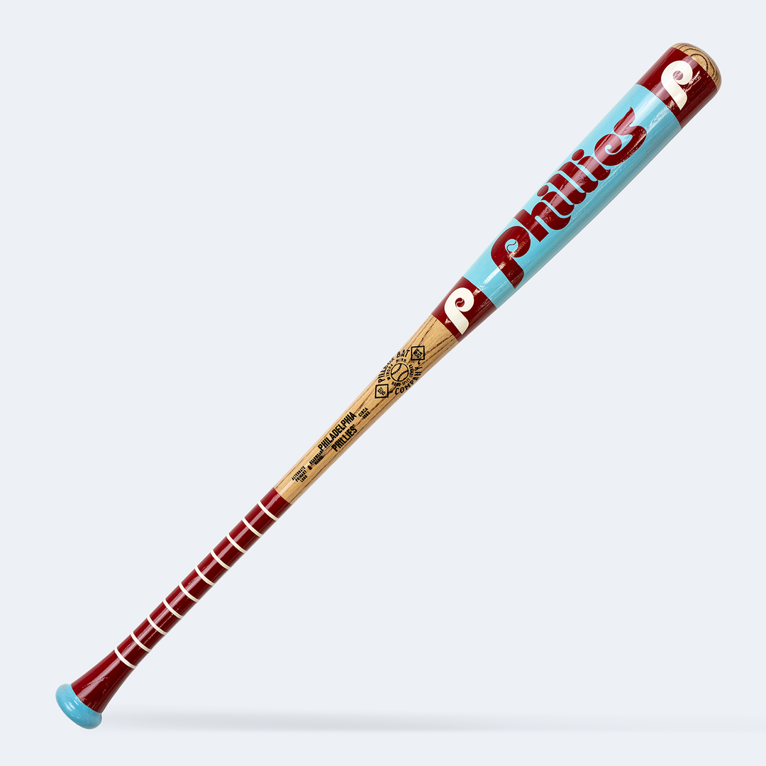 Mini Batte Phillies Victus 'Red October' – Série Limitée CBP – 18 Pouces, Neuf