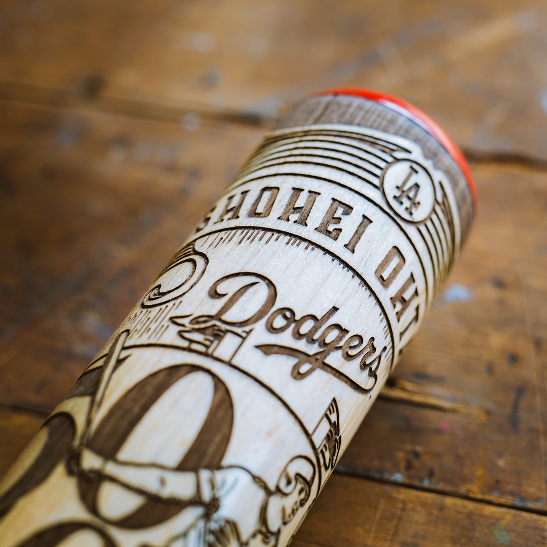 50/50 Club - Shohei Ohtani - Mural Series Art Bat - Baseball Bat