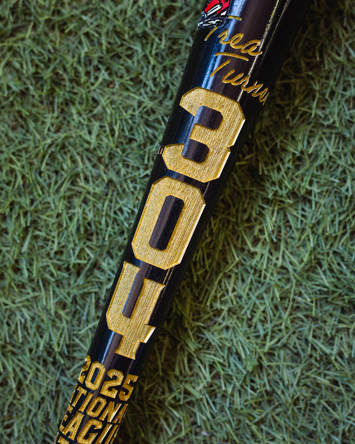 PREMIUM VERSION Trae Turner - 2025 NL Batting Champ Art Bat (Philadelphia Phillies)