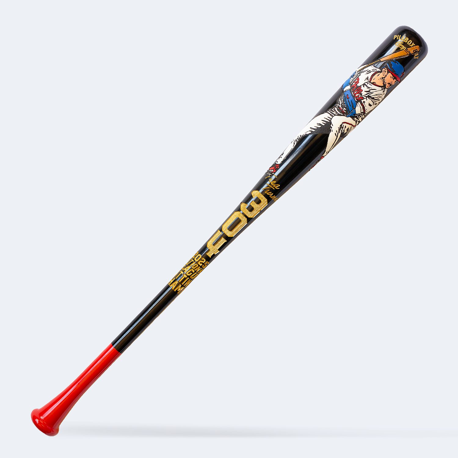 PREMIUM VERSION Trae Turner - 2025 NL Batting Champ Art Bat (Philadelphia Phillies)