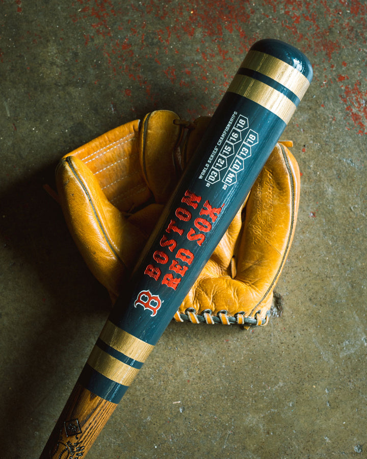 Boston Red Sox - World Series Championships Art Bat (MLB)