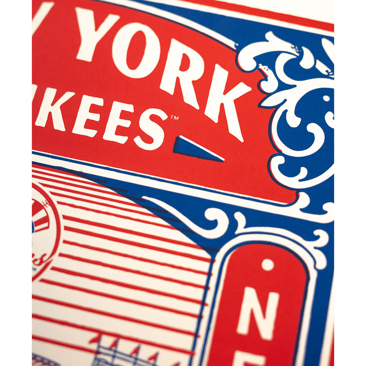 New York Yankees “Yankee Stadium” - Silkscreen Print (MLB