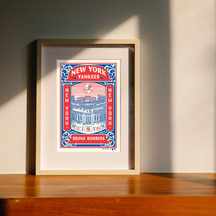New York Yankees “Yankee Stadium” - Silkscreen Print (MLB