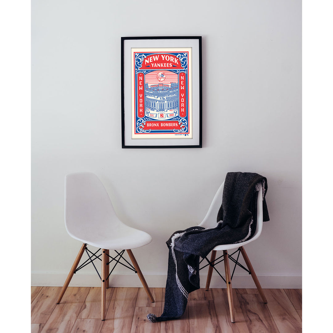 New York Yankees “Yankee Stadium” - Silkscreen Print (MLB