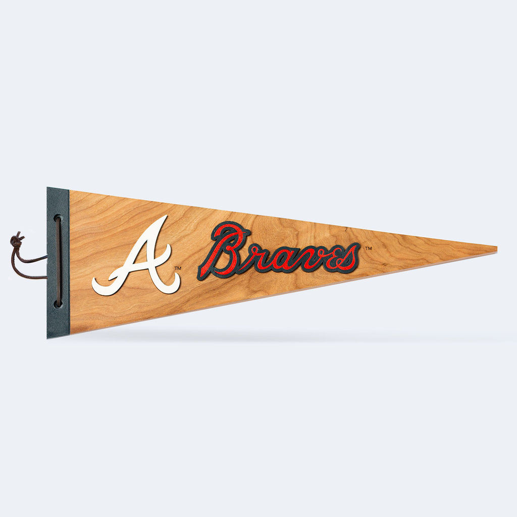 Team Pennant - Baseball - Atlanta Braves Vintage