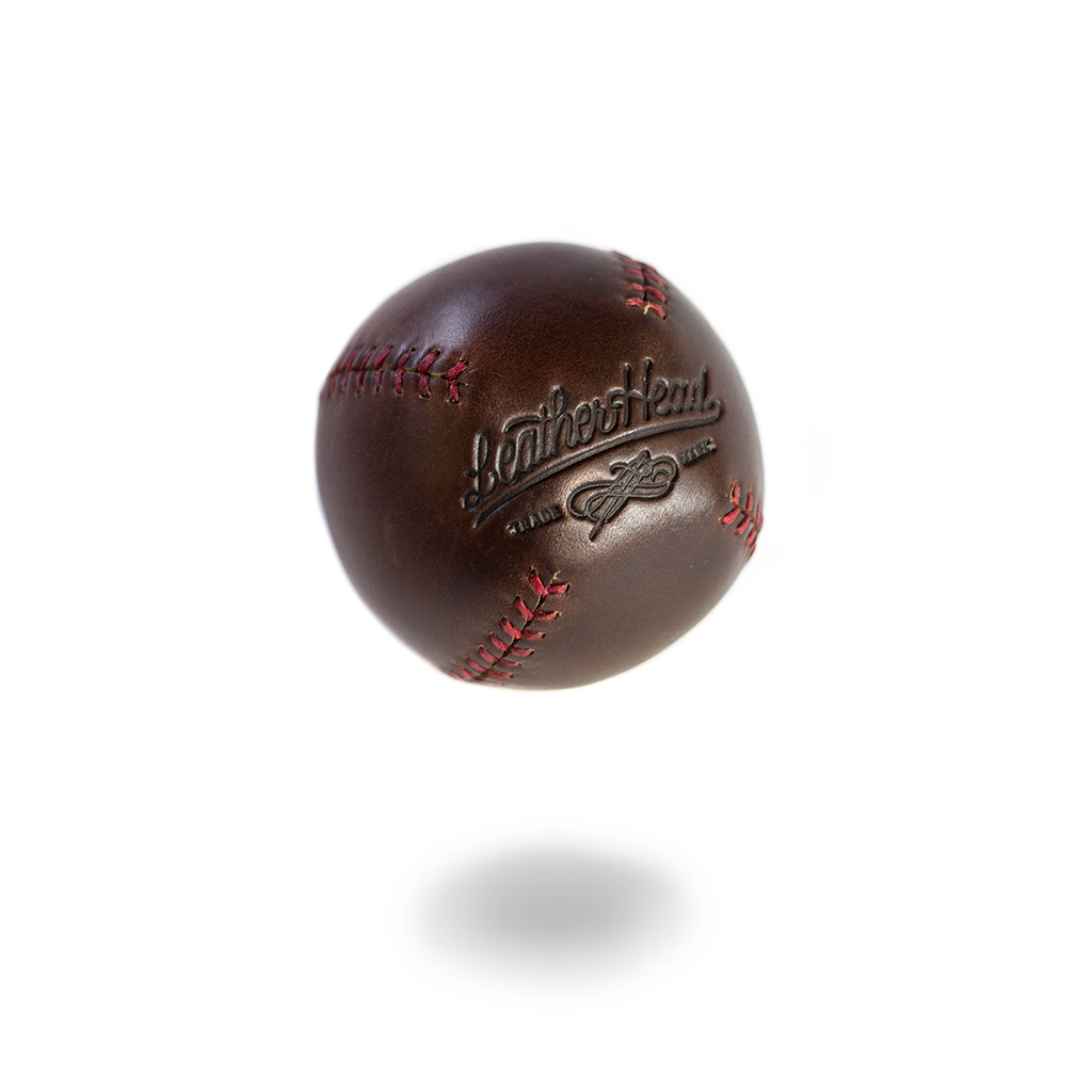 LEMON BALL™ Baseball - Brown Horween (Red Stitching)