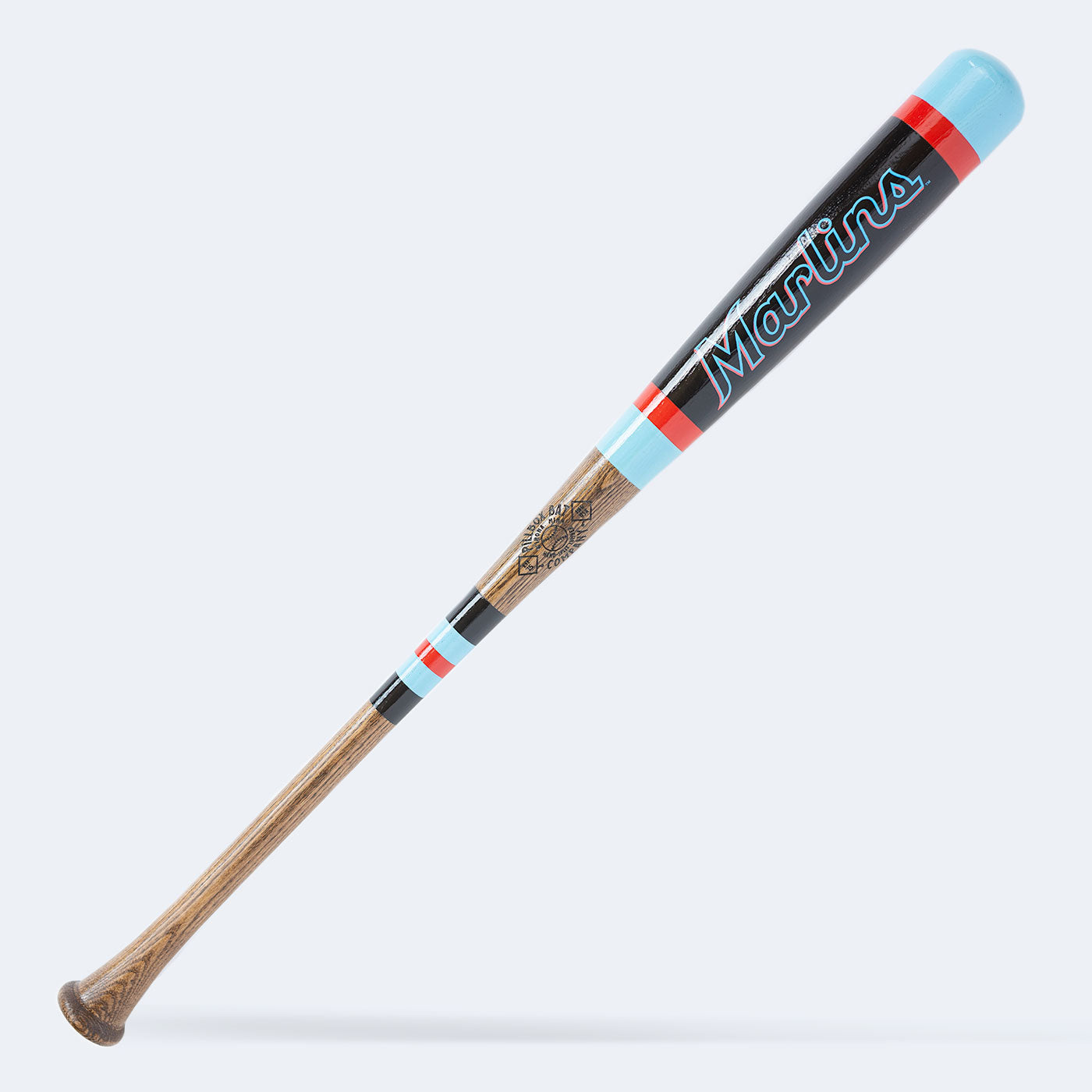Merricks Bat Miami Marlins - Painted Art Bat (MLB) – Pillbox Bat Co.